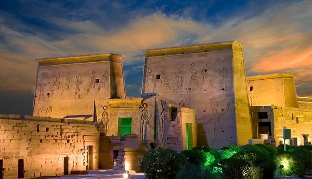 Sound and Light Show at Philae Temple Sound and Light Show at Philae Temple